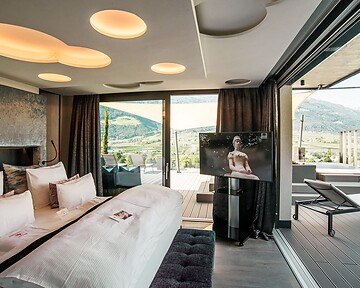 Penthouse Suite im Hotel Hotel Preidlhof mit privater Terrasse