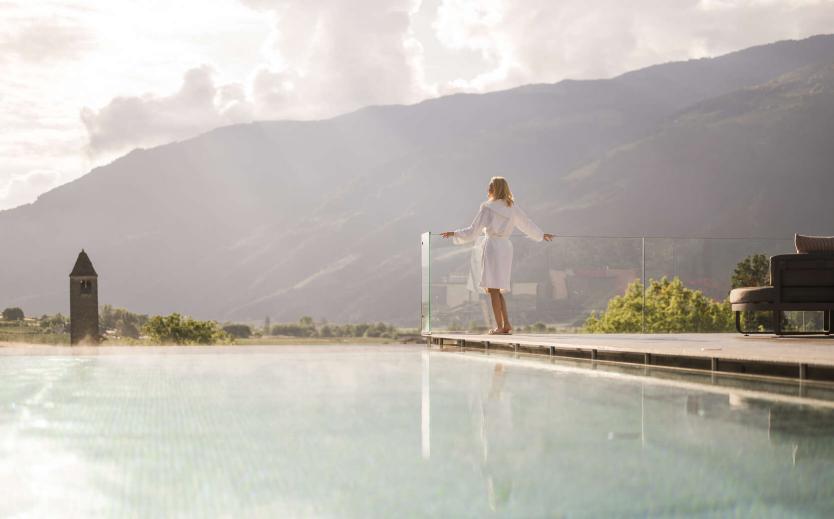 Fünf Luxushotels in Südtirol