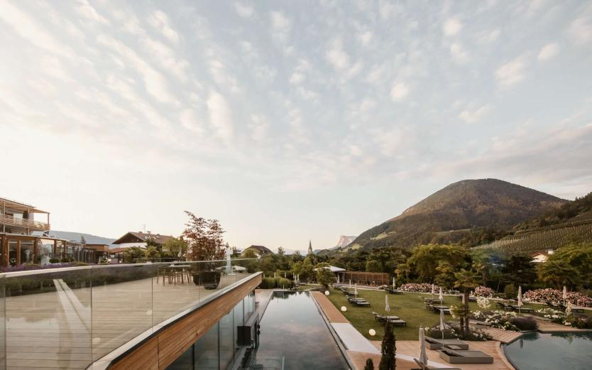 Das grüne Dolce Vita Hotel im Meraner Land Das grüne Dolce Vita Hotel im Meraner Land